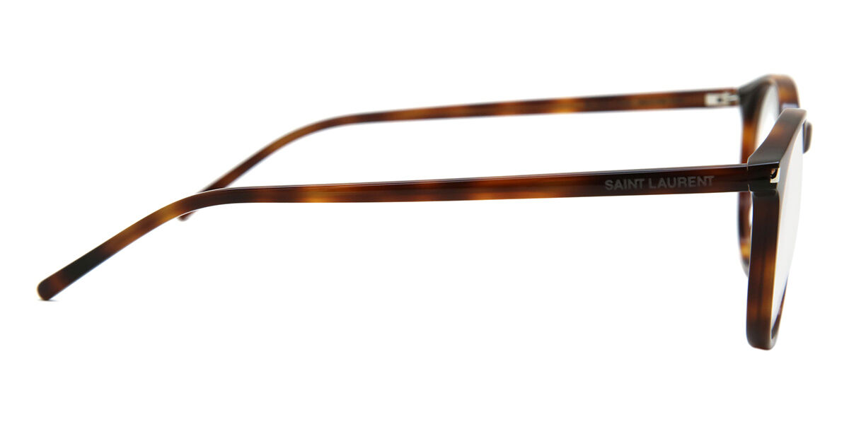 Saint Laurent SL 106 002 Oval Tortoiseshell Eyeglasses