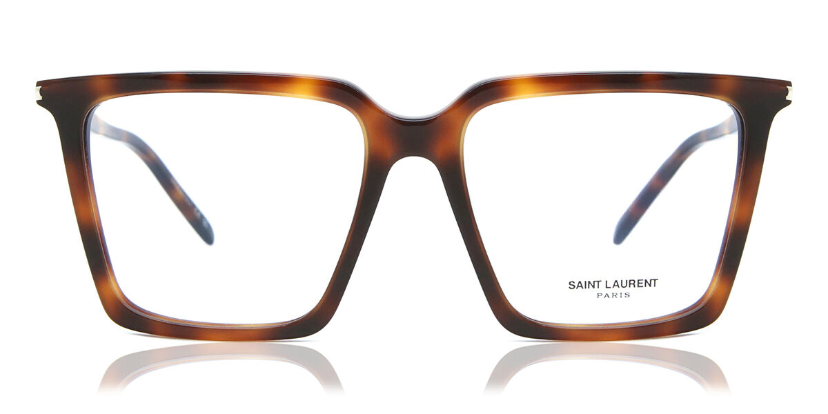 Saint Laurent SL 474 OPT 002 Square Tortoise Eyeglasses