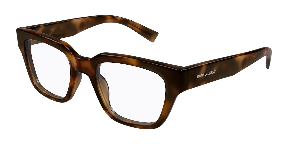 Saint Laurent SL 804 003 Square Dark Tortoise Eyeglasses