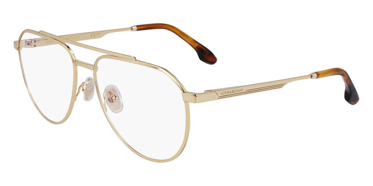 Victoria Beckham VB2133 714 Pilot Gold Eyeglasses
