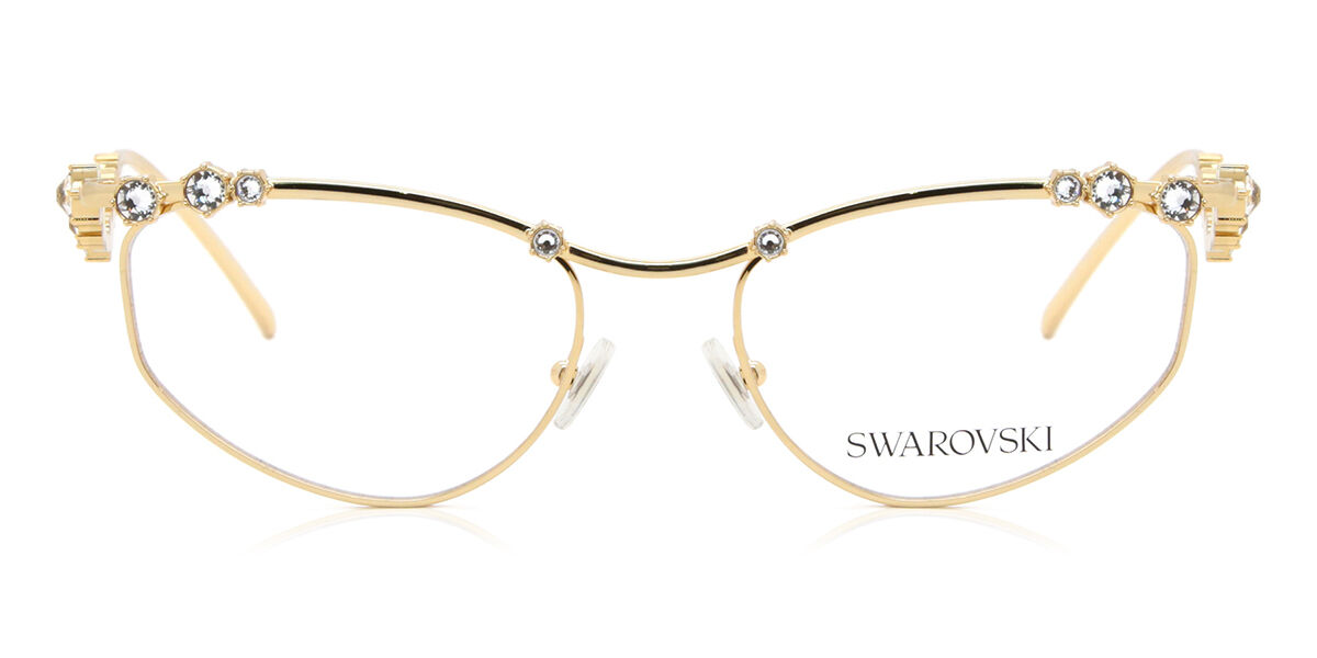 Swarovski SK1015 4004 Cat Eye Gold Eyeglasses | SmartBuyGlasses Canada