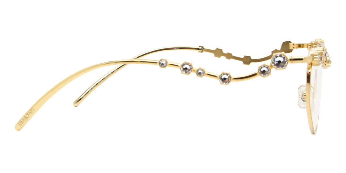 Swarovski SK1015 4004 Cat Eye Gold Eyeglasses | SmartBuyGlasses Canada