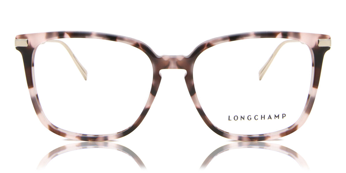Longchamp LO2661 517 Square Rose Tortoise Eyeglasses