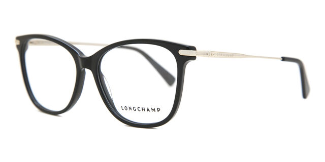 Longchamp Black Metal Glasses Women\'s (Frames) Longchamp Black Metal Glasses (Frames) – Visamoda main image 3