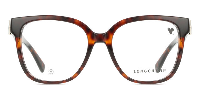 Longchamp Brown Acetate Glasses Women\'s (Frames) Longchamp LO2674 N 200 Square Transparent Light Brown  main image 3