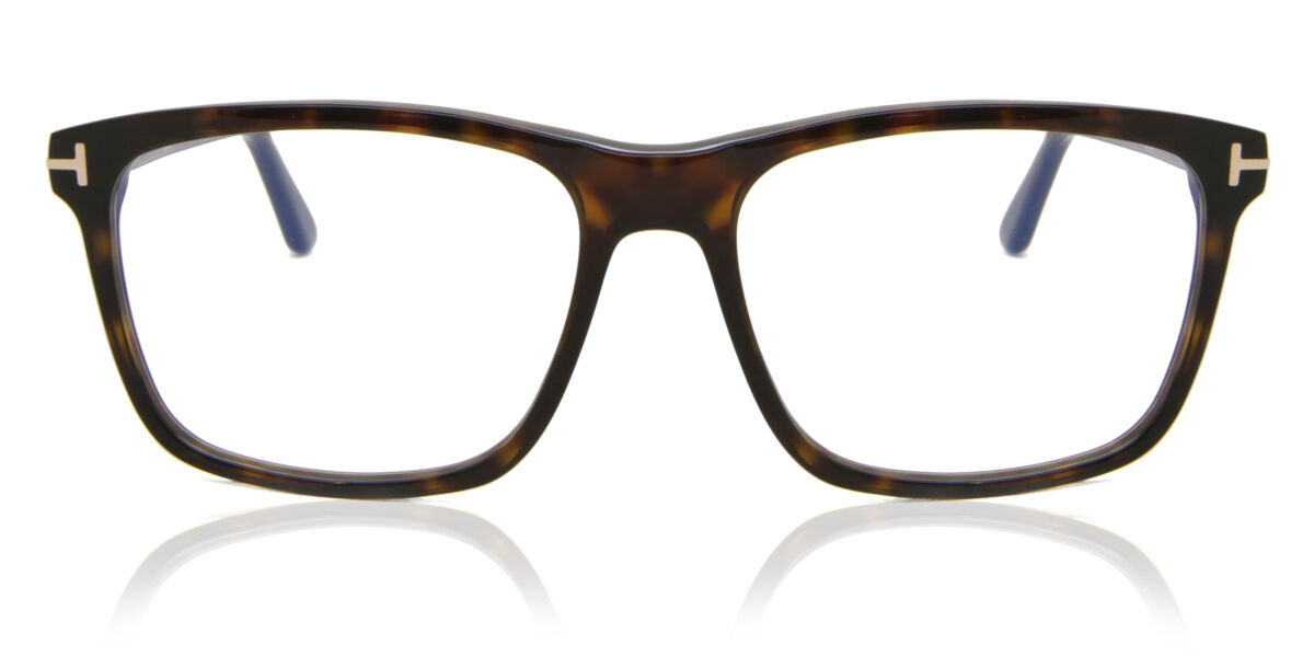 Tom Ford FT5479-B 052 Blue-Light Block Rectangle Tortoise
