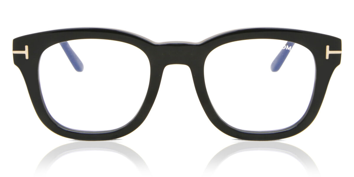 Tom Ford FT5783-D-B Asian Fit 005 Blue-Light Block Square Black
