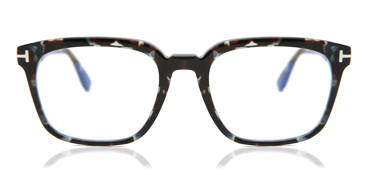 Tom Ford FT5626-B 001 Blue-Light Block Square Shiny Black