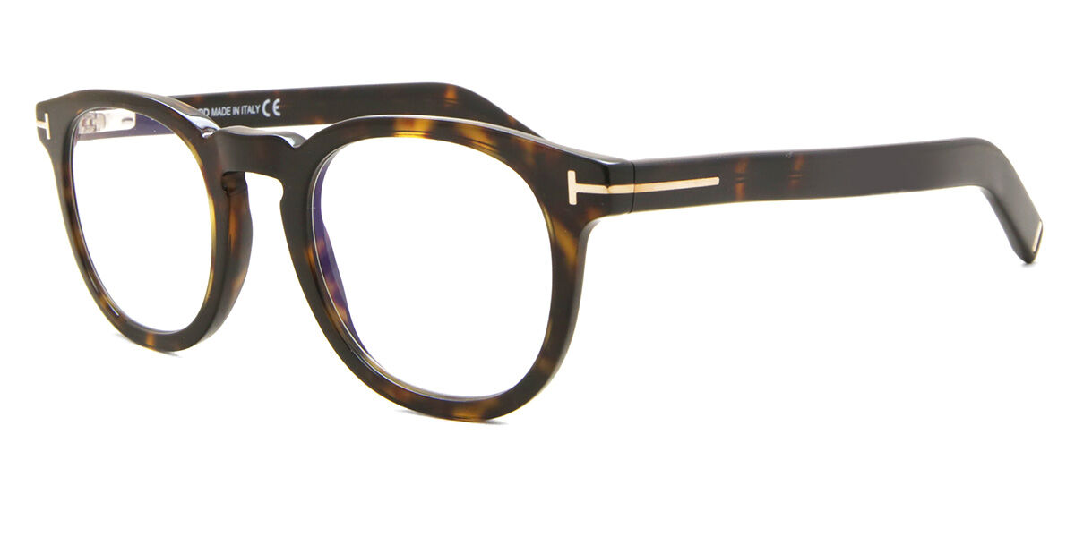 Tom Ford FT5629-B 052 Blue-Light Block Oval Dark Tortoise