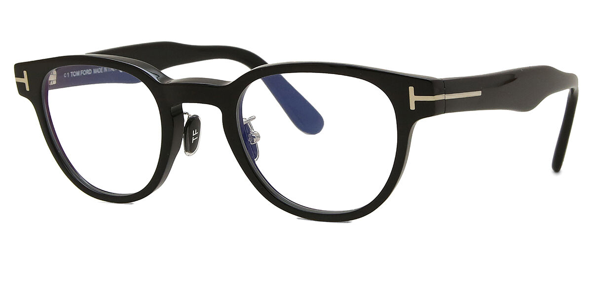 Tom Ford FT5783-D-B Asian Fit 005 Blue-Light Block Square Black