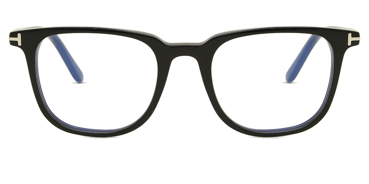 Tom Ford FT5916-B with Clip-On 001 Blue-Light Block Square Shiny