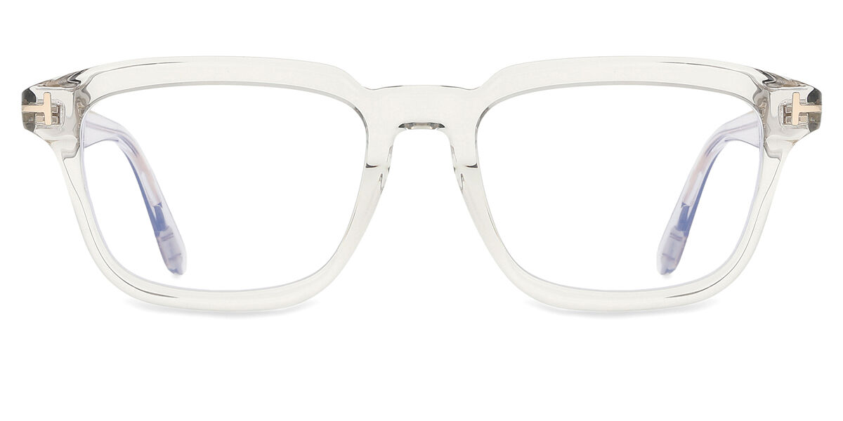 Tom Ford FT6032-B 020 Blue-Light Block Rectangle Transparent Light