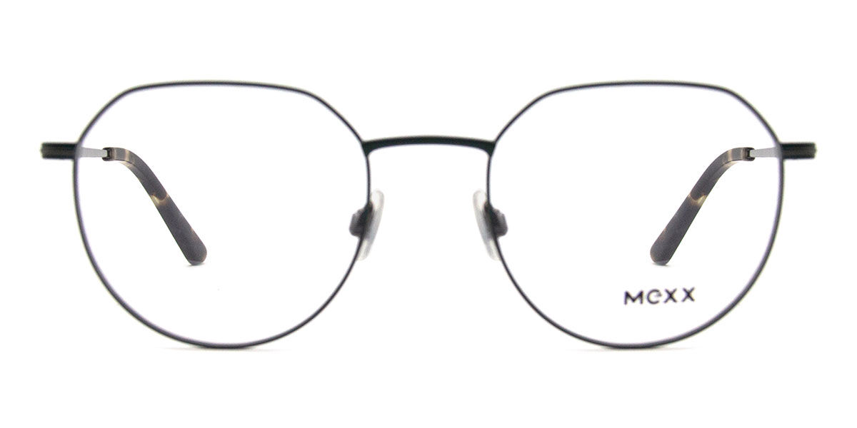 メガドーリムex3BOX Mexx 2815 300 Oval Green Gunmetal Eyeglasses | SmartBuyGlasses Canada