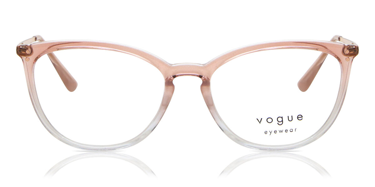 Vogue Eyewear VO5276 Polarized 3034 Oval Transparent Faded Pink