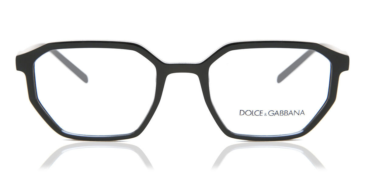 Dolce & Gabbana DG5060 501 Square Shiny Black Eyeglasses