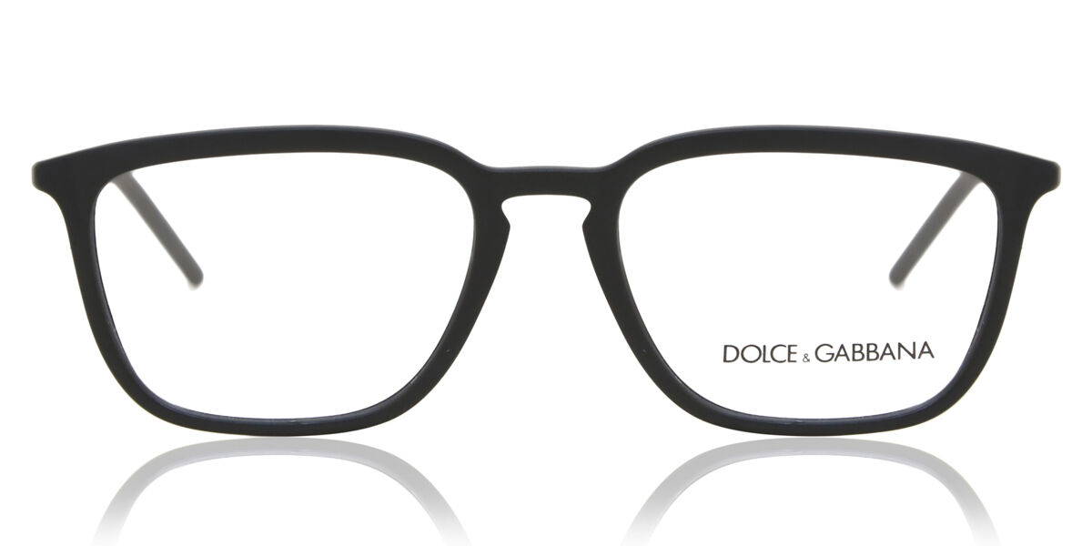 Dolce & Gabbana DG5060 501 Square Shiny Black Eyeglasses