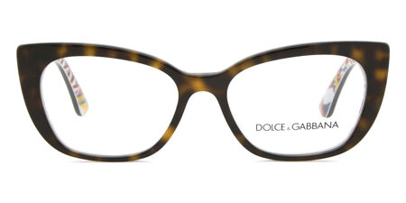 Dolce & Gabbana Sparkle Tortoiseshell Brown Frames Dolce & Gabbana Eyewear Tortoiseshell square-frame Glasses  main image 4