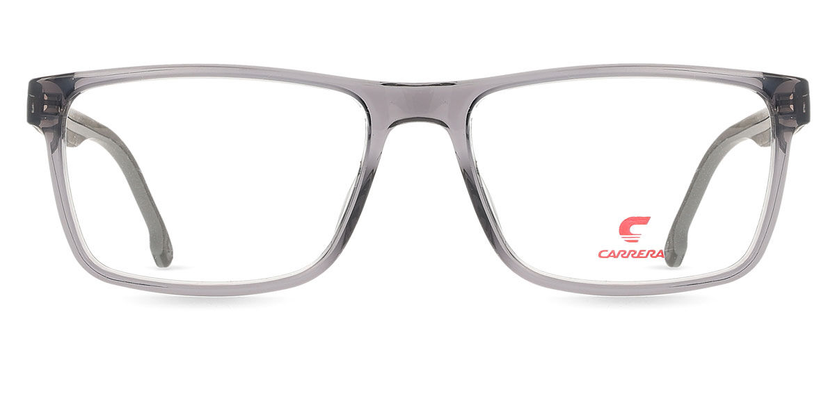 小物 carrera splash paint clear glasses Carrera 8885 R6S Rectangle Transparent Grey Eyeglasses