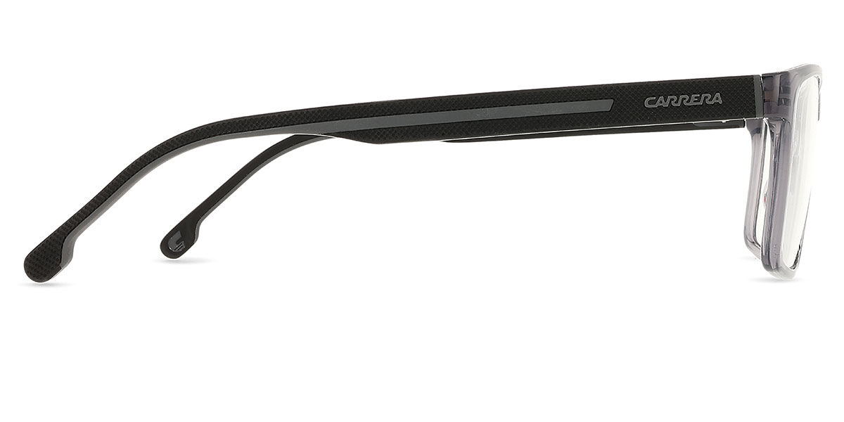 Carrera 8885 R6S Rectangle Transparent Grey Eyeglasses