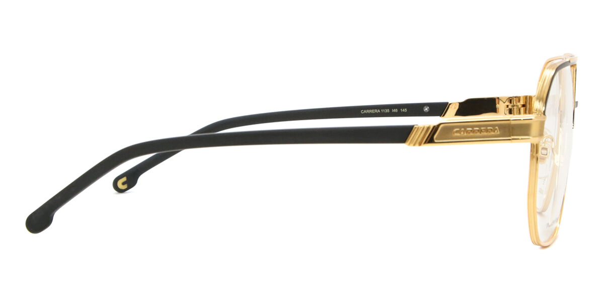Carrera 1135 I46 Pilot Matte Black/Gold Eyeglasses