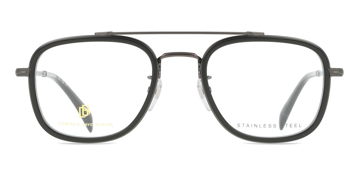 David Beckham DB 7012 31Z Pilot Ruthenium Tortoise Eyeglasses