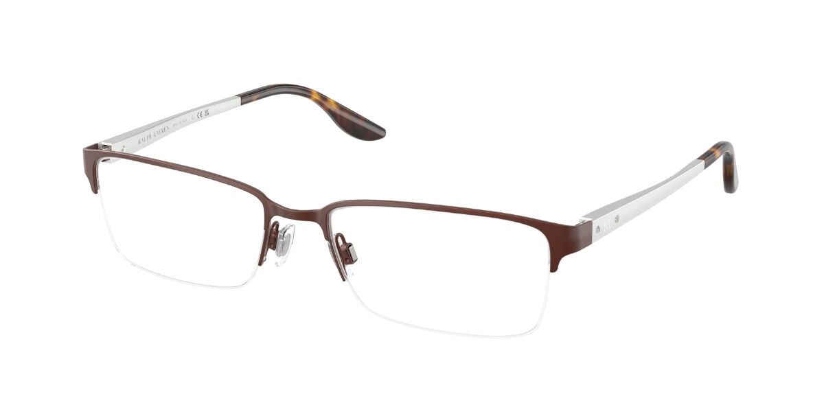 ラクレコ Ralph Lauren RL5089 9486 Rectangle Matte Burgundy Eyeglasses
