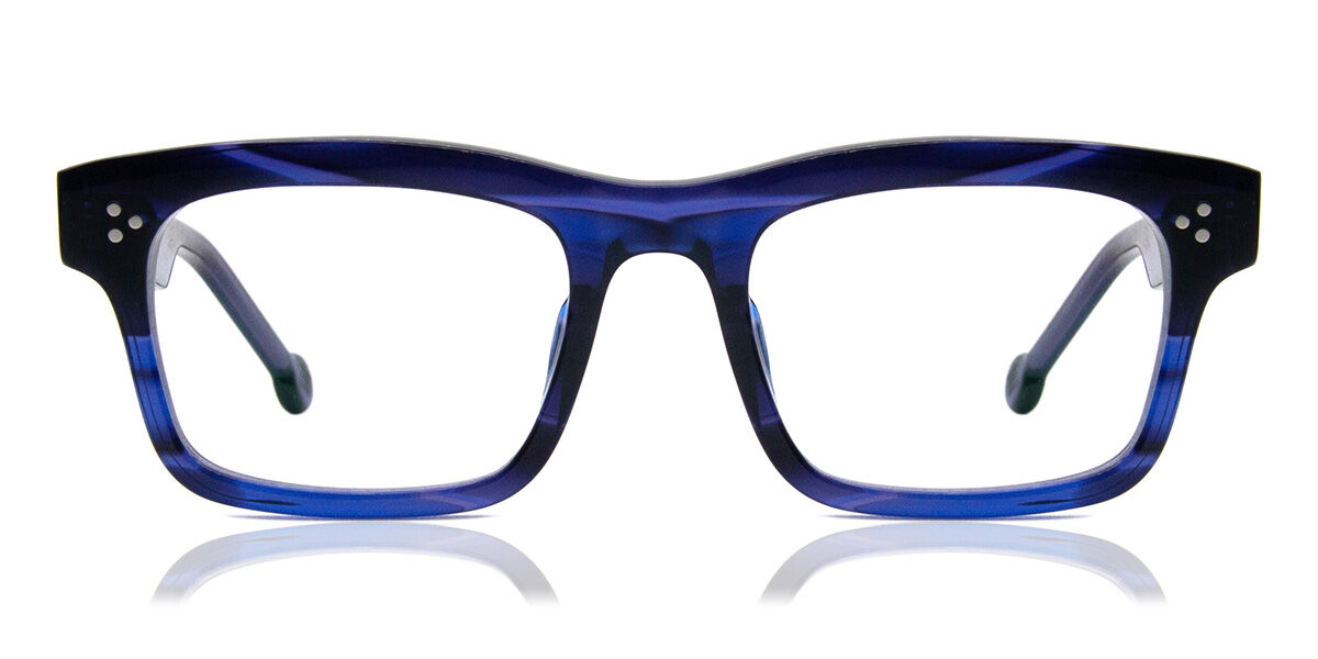 LA Eyeworks Wally 1025 Square Black Eyeglasses | SmartBuyGlasses
