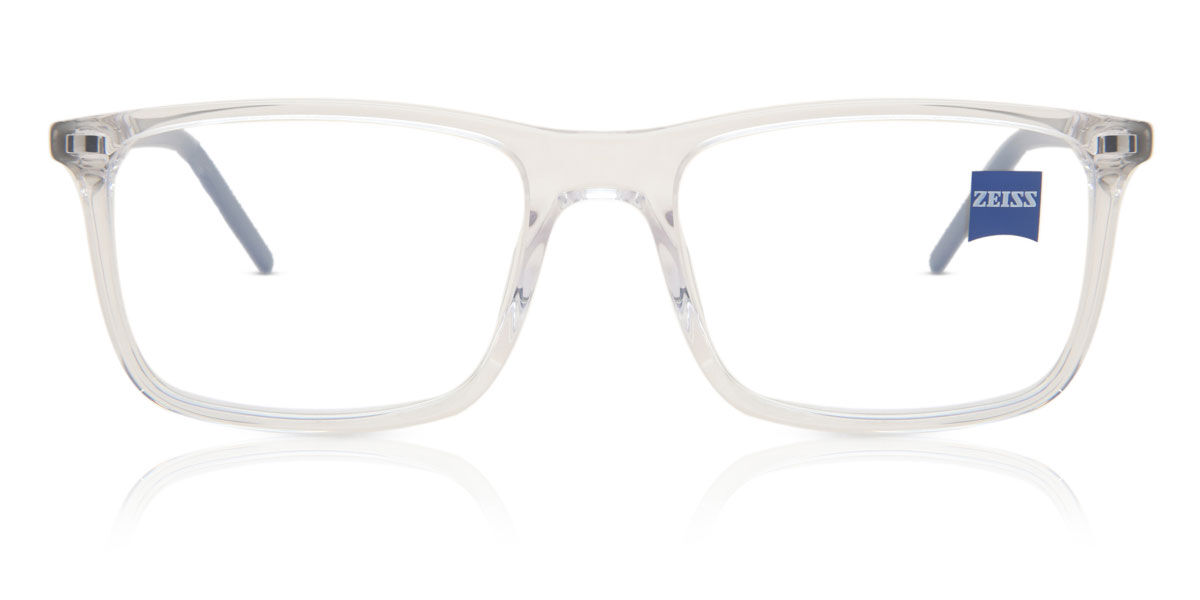 Zeiss ZS22500 970 Square Transparent White Eyeglasses