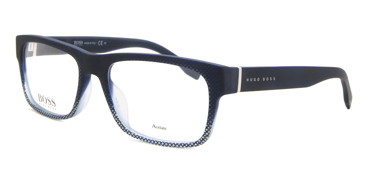 Boss 0729/IT KAY Square Shaded Dark Blue Eyeglasses
