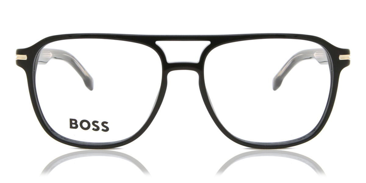 Boss 1600 807 Pilot Black Eyeglasses | SmartBuyGlasses Canada