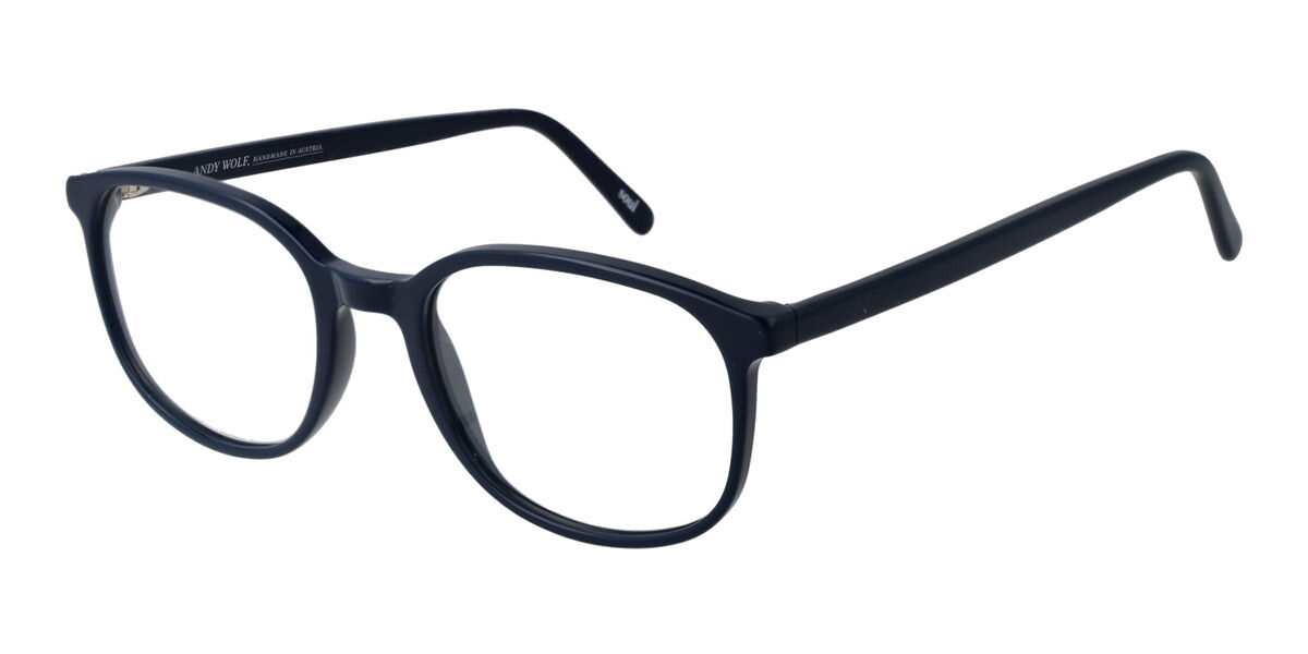 ANDY WOLF 4535 E Square Dark Blue Eyeglasses | SmartBuyGlasses Canada